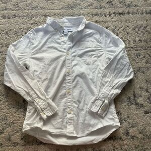 Boys Old Navy White Button Down Shirt